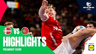 Getting the job done  Denmark vs Portugal  Highlights  Mens EHF EURO 2024 [upl. by Seka711]