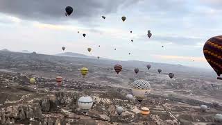 BEAUTIFUL CAPPADOCIA BALLOON TOUR OVER VALLEY [upl. by Iny]