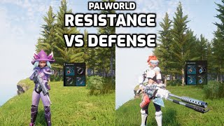 Palworld Resistance Vs Defense  Rings of Resistance Vs Defense Pendants  Helmet Vs Hat [upl. by Eelyrag]