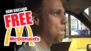 FREE MEAL AT MCDONALDS REMI GAILLARD 🍟 [upl. by Orpah]