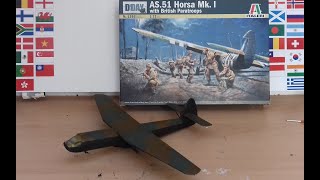 BUILD UPDATE 3 OPERATION MARKET GARDEN 172 ITALERI 1356 AS51 HORSA GLIDER amp BRITISH PARATROOPS [upl. by James]