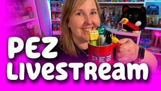 PEZ and Coffee Livestream – Unboxings Updates and Chat [upl. by Aihcrop247]