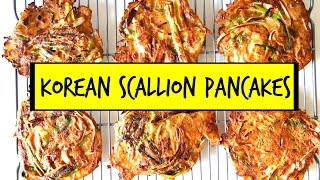 Korean Pajeon Scallion Pancakes [upl. by Fayina120]