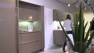 Haecker Kitchen German Made  Pocket Doors [upl. by Ursuline582]