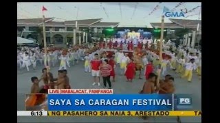 ‘Unang Hirit’ nakisaya sa Caragan Festival sa Mabalacat Pampanga [upl. by Eddina535]