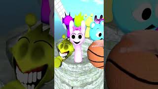 INCREDIBOX SPRUNKI SONG FAMILY CHARACTER BALLIN WINDMILL in Garrys Mod [upl. by Berkin]