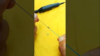 The Strongest Knot for connecting Braid with mono or Fluorocarbon leaders fishing fishingknot [upl. by Tedmund]