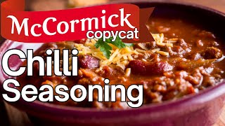 DIY McCormick’s Chili Seasoning A Simple and Delicious Spice Blend for Your Chili [upl. by Vergos]