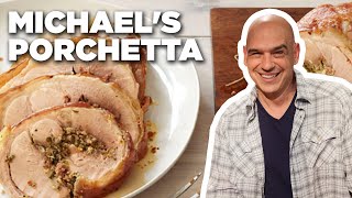 Michael Symons Porchetta  Food Network [upl. by Shreeves462]