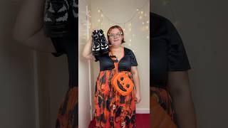 plus size spooky outfit idea 🎃 shorts plussize outfit [upl. by Joellyn]