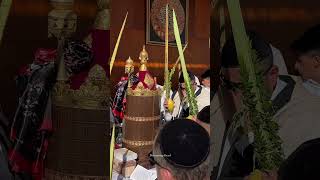 Jewish prayer near the Western Wall in Jerusalem during Sukkot Israel 2024 [upl. by Phaedra]