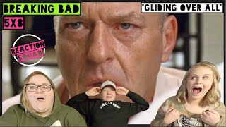 Breaking Bad 5x8  FIRST TIME REACTION  quotGliding Over Allquot [upl. by Enenej]