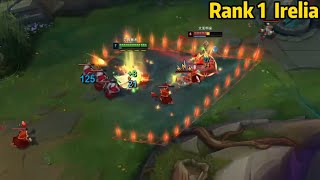 Rank 1 Irelia This Irelia Mechanic is SO CLEAN [upl. by Lazare]