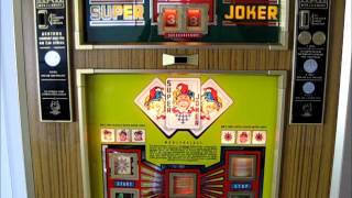 ROTOMAT SUPER JOKER Geldspielautomat 1970 [upl. by Harwill]