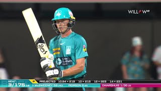 Nathan McSweeney 84 runs vs Sydney Sixers 25th Match  Brisbane Heat vs Sydney Sixers [upl. by Omissam891]