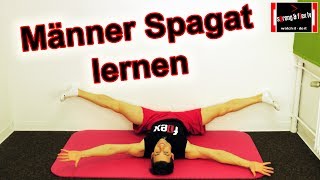 Männer Spagat lernen  Anfänger Übung [upl. by Liza]