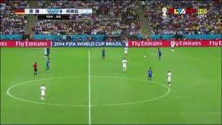 HD World Cup 2014 Germany vs Argentina Full Match extra time [upl. by Sonitnatsnoc]