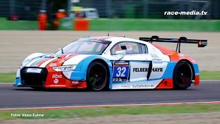 Audi R8 LMS GT3 12H Imola 2017 Max Edelhoff Car Collection Motorsport racemediatv Onboard Classix [upl. by Cleavland]