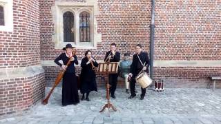 Tudor music at Hampton Court Palace England [upl. by Annaear607]