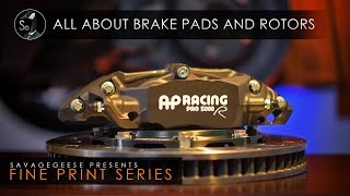 Learn About Brake Rotors and Pads  Fine Print Series [upl. by Gennie856]