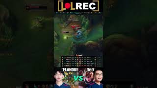 JDG Flandre vs TES 369  RENEKTON vs QUINN Top shorts highlights leagueoflegends 369 flandre [upl. by Henrion]