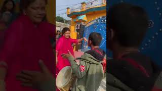 शानदार जानदार ढोल दमों  Gahwali Marriage Dance  Fantastic play  Dhol Damo 2024  Garhwali Mandan [upl. by Nodnahs]