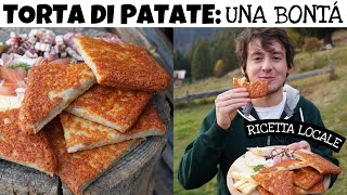 LA VERA TORTA DI PATATE servono solo patate ma vedrai che bontà  croccante fuori  Davide Zambelli [upl. by Adiahs]