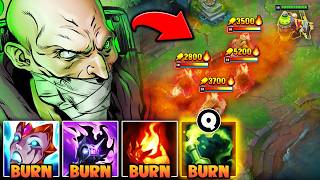 SINGED BUT MY POISON TRAIL MELTS EVERYTHING ALIVE TRIPLE BURN BUILD [upl. by Einittirb]