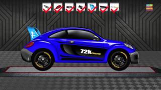 Sports Car  Cars  Cartoon Cars  Cars Race  Kids Sports Car [upl. by Johnsten]