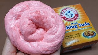 Diy Slime With baking Soda Recipe [upl. by Lai879]