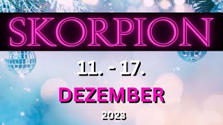 SKORPION ♏️🤩 quotNEUE HORIZONTE NEUER SELBSTWERTquot Skorpion 11  17 Dezember 2023 Tarot [upl. by Dahsar]