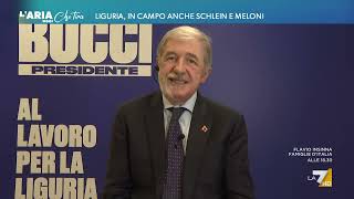 Elezioni Liguria Marco Bucci quotGli avversari sono molto preoccupati sembra che siano [upl. by Llehcram]