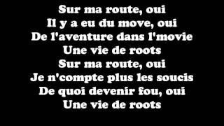 Black M  Sur Ma Route Paroles Lyrics [upl. by Nakhsa]