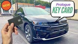 How to use the Key Card on Honda Prologue Elite [upl. by Zelig]