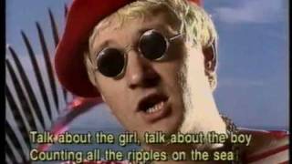 Captain Sensible  Happy Talk singalong version [upl. by Hurlow]