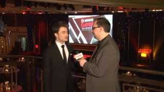 Jameson Empire Awards 2013  Daniel Radcliffe Interview  Empire Magazine [upl. by Ollopa]