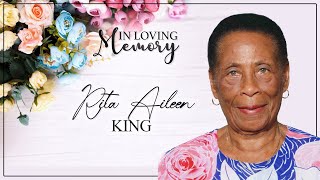 Celebrating the Life of Rita Aileen King [upl. by Yaresed]