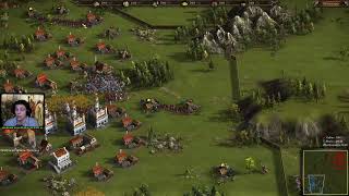 Турнир по cossacks3 Vadim vs Mario [upl. by Mirna607]