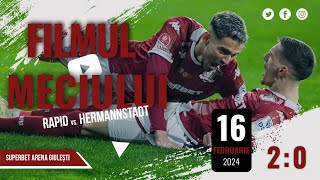 🎬 RAPID  Hermannstadt 20  Filmul Jocului 26 [upl. by Ettelracs]