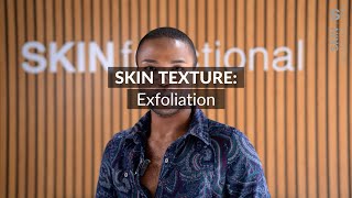 Learn more about exfoliation and how it can assist with textural irregularities SKIN functional [upl. by Roberts]