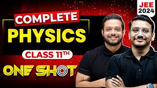 Complete Class 11th Physics in 1 Shot  Maha Revision  JEE Main 2024 [upl. by Silliw]