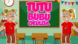 TUTU VE BÜBÜ OKULDA🎒Okul Öncesi Masallar [upl. by Ysnat12]