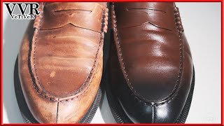 ASMR Clean amp restore quotDrMartensquot quotPentonquot penny Loafer 4k [upl. by Charleton]