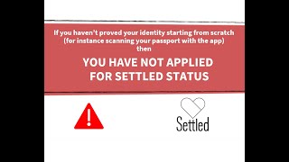 How to switch from Presettled Status to Settled Status [upl. by Renado728]