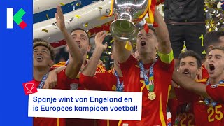 Spanje is Europees kampioen voetbal [upl. by Donatelli904]