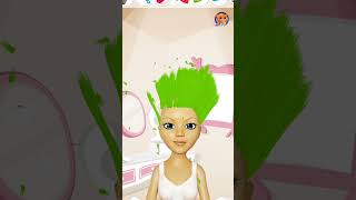 Hair cutting part 67 hairstyle funny comedy hair haircut amairagurjar trending haircomedy [upl. by Eerhs]