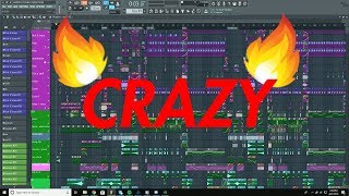 FLP CRAZY DUBSTEP PROFESSIONAL PROJECT SHOWCASE  TIPSMINI TUTORIAL [upl. by Iras]