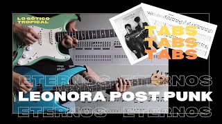 𓍴 LeonoraPostPunk 🇲🇽​​ • Eternos  Guitarra • Bajo con tab [upl. by Nirraj523]