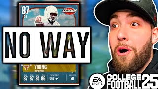 INSANE 600K PULL IN COLLEGE FOOTBALL 25 [upl. by Bahe750]