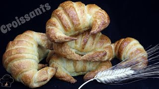 Croissants o medialunas de Mantequilla  La receta que funciona [upl. by Sirhc939]